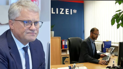 111 Asylquartier Polizei