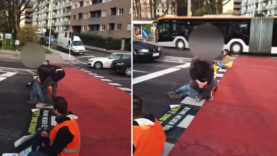 111 Lenker auf Klimakleber