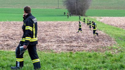 111 Suchaktion Amerikanerin