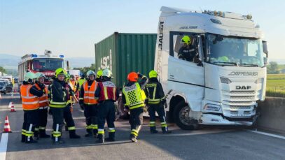 111 LKW Crash