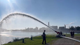 111 Feuerwehr Übung