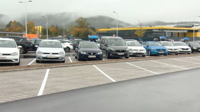 111 Parkplatz Eröffnung